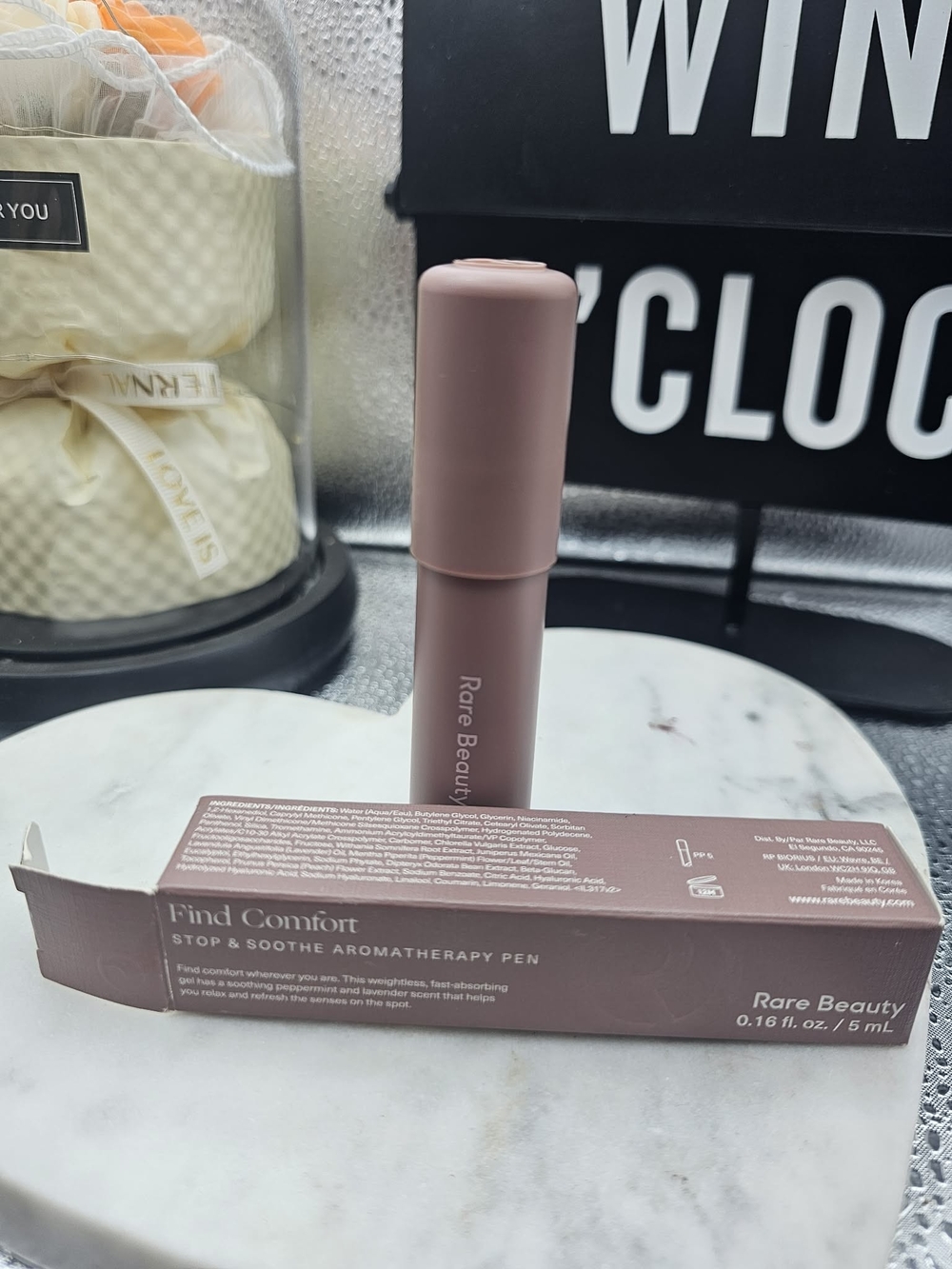 Rare Beauty Find Comfort Aromatherapy Pen in Dusty Rose